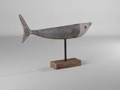 Antonucci Fish Figurine 3D model