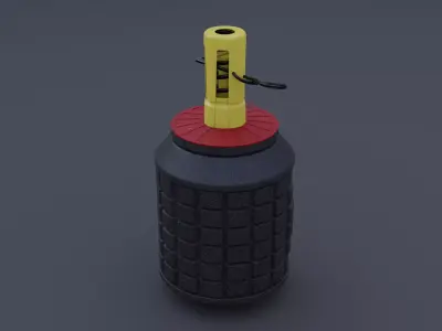 japanese bomb type 96 3D model