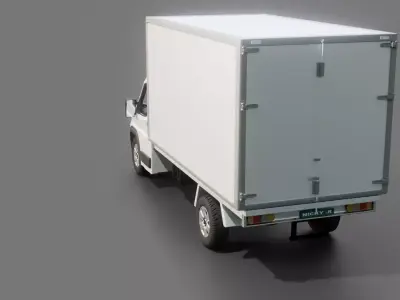 Peugeot Boxer Cargo Truck 3D model