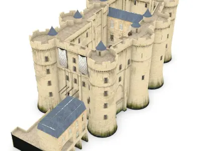 La Bastille 3D model