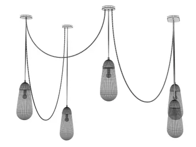 Lariat 5 Pendant Lamp 3D model