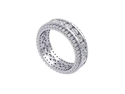 Wedding Band 3D print model 14