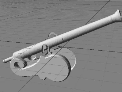 Cannon - Malay Lantaka 3D model