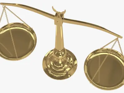 Balance Scale 3D model order