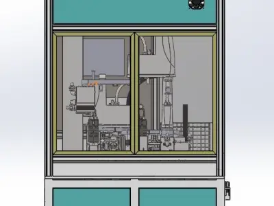Camera assembly machine 3D model