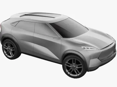 Future Concept Car 3D model