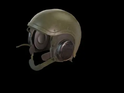 Russian CVC Helmet Low-poly 3D model