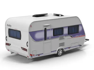 Hobby Caravan Ontour 3D model