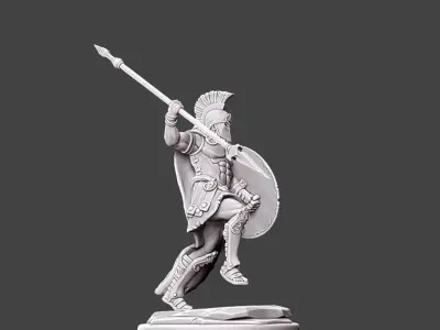 spartan vanguard III - 35mm scale 3D print model