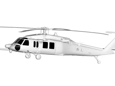 MH-60L Black Hawk 3D model