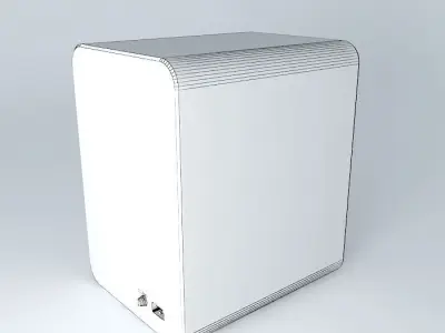 Old Oscilloscope Free 3D model