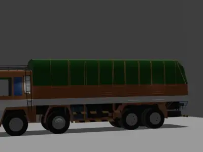 ASHOK LEYLAND  NP TRUCK  Low-poly 3D model