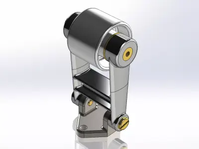 3D model of an Automotive Belt Tensioner 3D model