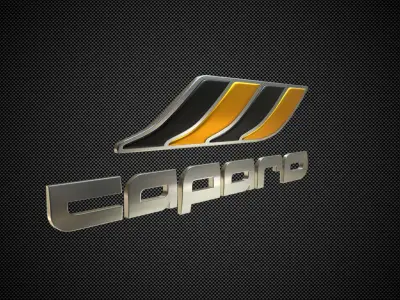 caparo logo 3D model