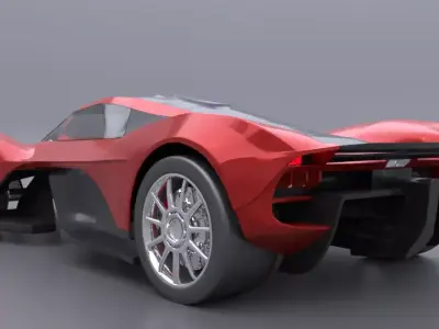 aston martin valkyrie amrb1 3D model