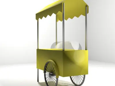 Trade Trolley - Type 2 3D model