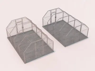 Industrial Warehouse 3D model purchase