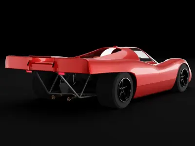 Porsche 917 Free 3D model
