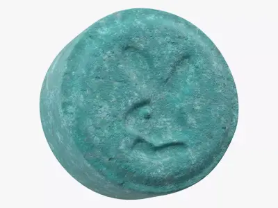 Bunny Ecstasy Pill 3D model