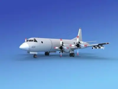 Lockheed P-3 Orion Royal Australian Navy 2 3D model