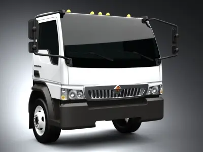 International CF500 Truck Free 3D model