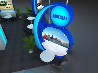 Exhibition - Area - 9X11-3DMAX2009-04 3D model