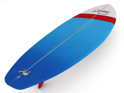 Surfboard 3d Model 05 3D model