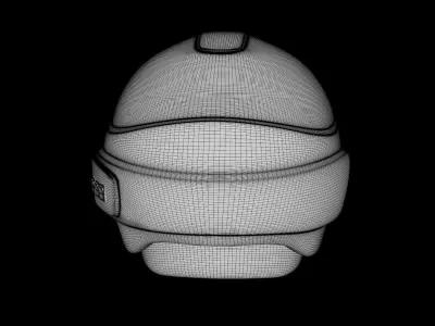 Airwolf Helmet 3D print model