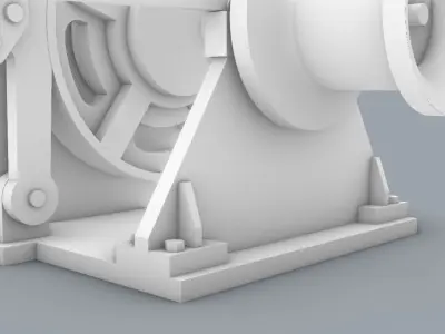 PM Anchor Winch 3D print model