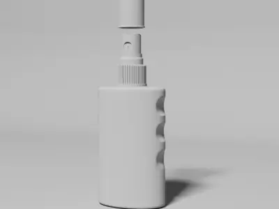 spray bottle 100ML 3D model