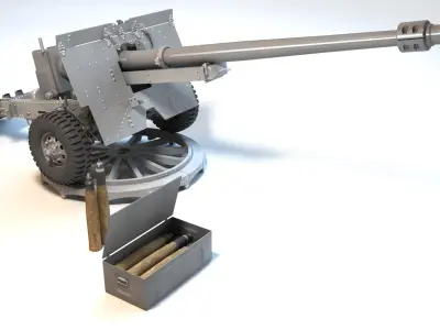  Ordnance QF 17-25 pounder antitank gun Pheasant 