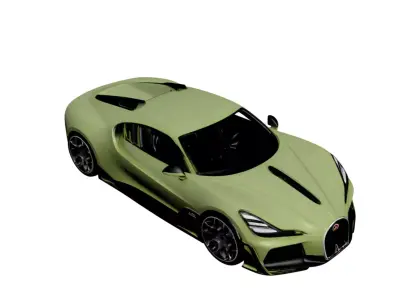 Bugatti Brouillard HQ 2026 Ultra Luxury Concept Hypercar 3D model