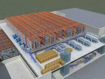  Warehouse 2 3D model
