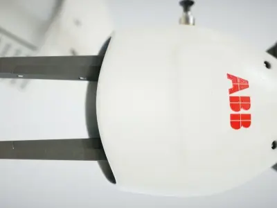 Robot Yumi Low-poly 3D model