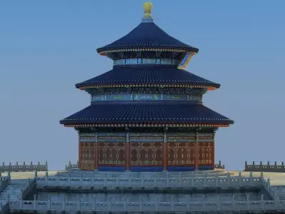Temple Of Heaven 3D model purchase
