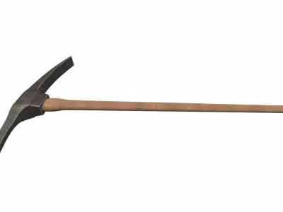 Classic pickaxe colect 3D model