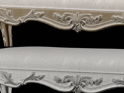 venice bench 3D model