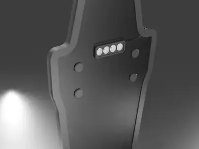 Shield 3d model 3D model
