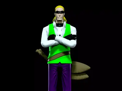Helmeppo - SWORD - One piece - Split part 3D print model