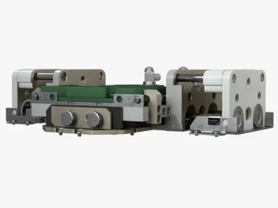 Hi-tech Robotics Mount 3D model