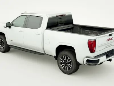 GMC Sierra 1500 2023 Low-poly 3D model