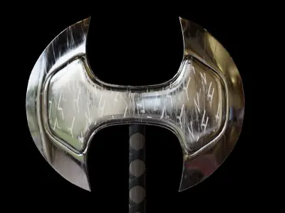 Axe War Axe Battle Axe Warrior Axe Medieval Viking Axe 3D Model 3D model