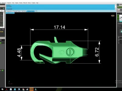 Jewelry Lock Clasp Connector 3D Model  2886 3D print model