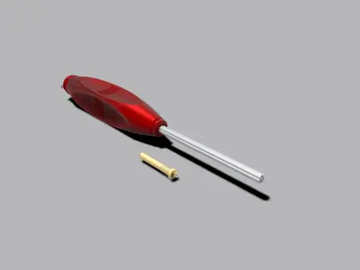 screwdriver 3D model 5