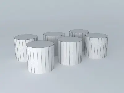 Çumra Sugar Tanks Free 3D model