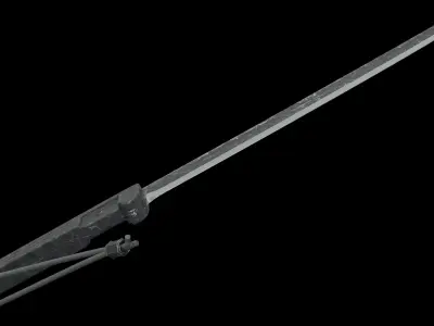 Knife 3D model purchase