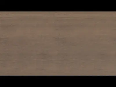 Simple Home Wooden Brown Desk Low-poly 3D model