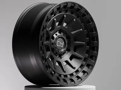 Black Rhino Barrage 3D model