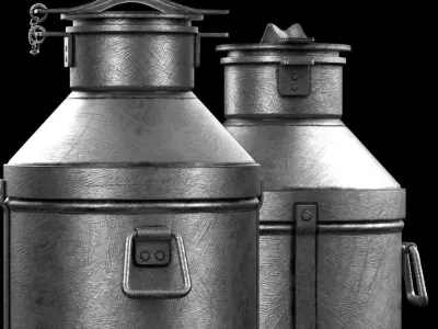 Milk Can 3D model buy