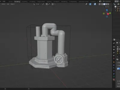 Clash of clans Elixir extractor Free 3D model